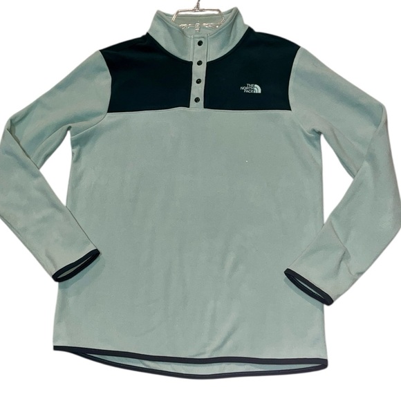The North Face TKA Glacier Snap-Neck Pullover Fleece Women's Size Medium - Picture 2 of 9